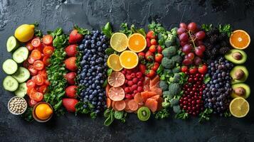 healthy nutrition, balanced diets, and nutrient-rich choices for wellness photo