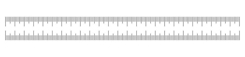 Charts with 25 centimetres. Metric rulers. Centimetre scale. Measuring tool layout. Scale for ruler in centimetres. Metrics indicator. Measuring scale mockup cm. Length, height, distance, sewing tool. vector