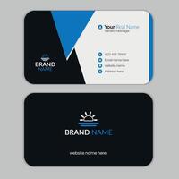 Modern visting card design vector