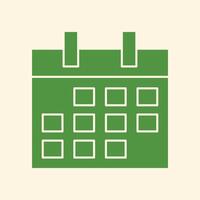 Calendar trendy creative attractive abstract illustration colorful useful design vector
