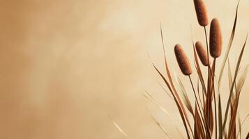 A close up of some tall grasses photo