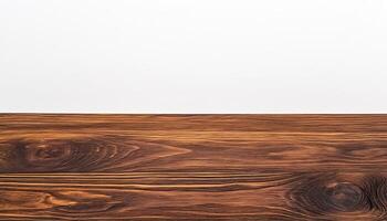Wooden Texture with White Background. photo