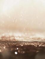 Ethereal dreamy gradient with soft light and abstract bokeh photo