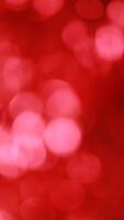 red color blurry bokeh background video
