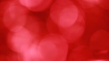 red color bokeh background video