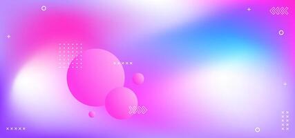 abstract background with colorful dots and bubbles vector