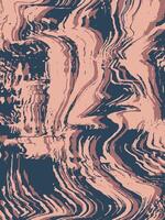 a pink and blue abstract background with wavy lines vector