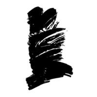 Hand Drawn Painted Brush Grunge Stroke Banner for Text Boxes vector