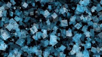4K Squares Grid Background Digital Rendering Loop video