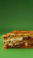 A Delicious Slice of Lasagna A True Culinary Treat photo