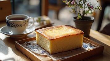 A Slice of Golden Goodness Exquisite Bakery Loaf photo