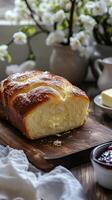 Homemade Butter Bread, A Delicious Treat photo