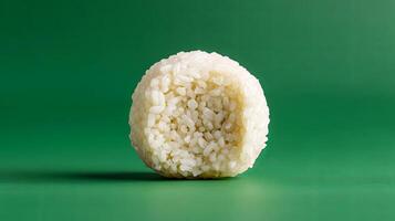 A Pristine Round of White Rice photo