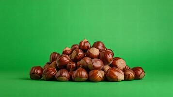 A Generous Pile of Roasted Chestnuts photo