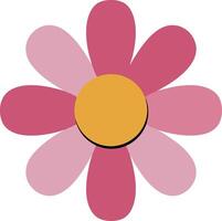 Colorful Abstract Floral Art for Decorative Design and Crafts vector