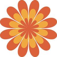 Colorful Abstract Floral Mandala for Decorative Art and Design Projects vector