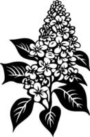 Intricate Floral Illustration for Design and Art Projects vector