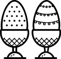 Intricate Easter Egg Illustration Perfect for Holiday Designs vector