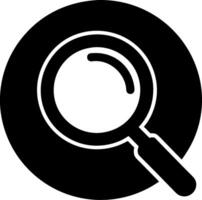 Magnifying Glass for Search Concepts and Digital Design vector