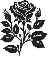 High-Quality Rose Illustrations for Digital and Print Projects vector
