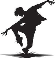 Stylized Dance symbol Illustrations for Modern Design Themes vector