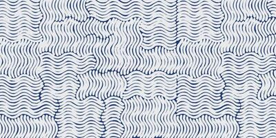 Crafted hand drawn brush line abstract wave and noodle pattern, Japanese inspired wood carving, engraving, sculpting texture background, minimal doodle graphic for textile, carpet, backdrop vector