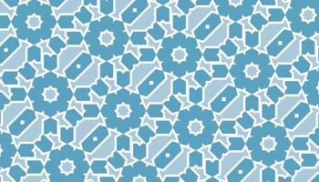 Islamic simple Background with Arabian Pattern. vector