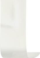White transparent adhesive tape curling gracefully on a clean white background, offering a versatile element for various graphic projects and design needs vector