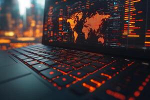 Global Cybersecurity Network System for Advanced Data Analysis and Security Infrastructure photo