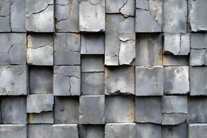 Abstract Cracked Concrete Blocks Texture for Design and Architecture photo