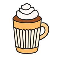 Cup of Coffee with Warm vector