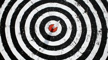 Bright Dartboard Arrows photo