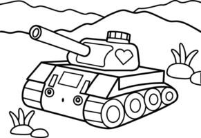 Fire and Ambulance Vehicles to Color and Enjoy vector