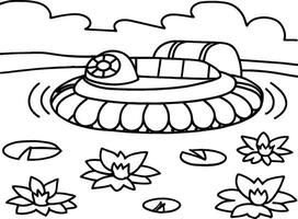 Fun and Exciting Emergency Vehicle Coloring Sheets vector