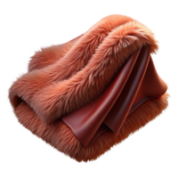 Soft Furry Texture with Red Fabric png
