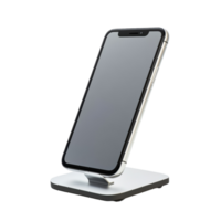 Phone Stand White Background on transparent background. png