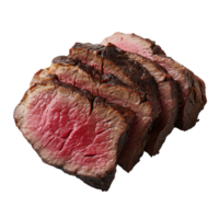 Prime Beef Cut White Background on transparent background. png