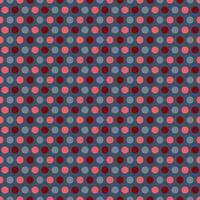 Seamless geometric pattern of multi-colored small dots on a dark gray background vector
