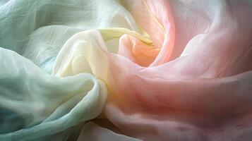 Gradient Colors Fabric Texture - Soft and Flowy Fabric photo