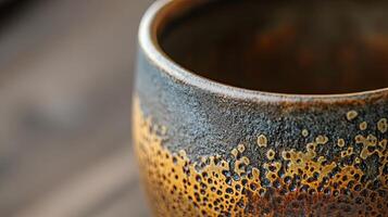 Stunning Handcrafted Ceramic Bowl with Unique Glaze photo