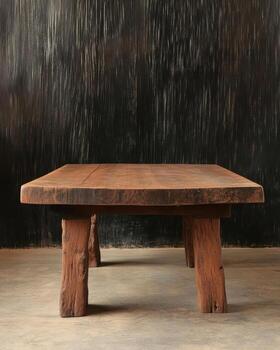 Rustic Reclaimed Wood Coffee Table A Unique Addition to Your Home Decor photo