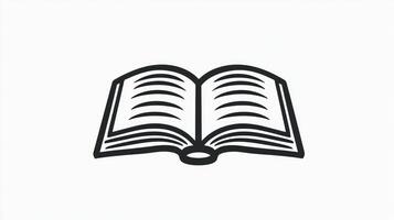 Iconic Book Symbol A Timeless Representation of Literary Tradition photo