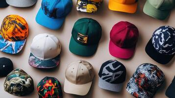 Caps Galore A Colorful Collection of Snapbacks Beanies and Visors photo