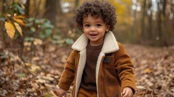 The Autumn Adventures of a CorduroyClad Young Explorer photo