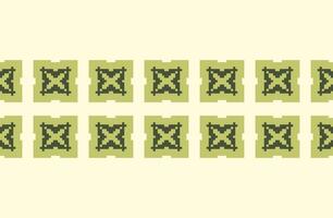Aztec Pixel Ethnic Pattern Backgroundfolk Embroidery, Aztec Geometric Ornament Print. Design for Carpet, Wallpaper, Clothing, Wrapping, Fabric vector