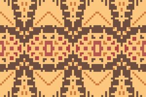 Boho Tribal Ethnic Patternfolk Embroidery, Aztec Geometric Ornament Print. Design for Carpet, Wallpaper, Clothing, Wrapping, Fabric vector