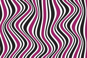 modern simple abstract black violet color wavy distort line pattern wavy stripes pattern vector