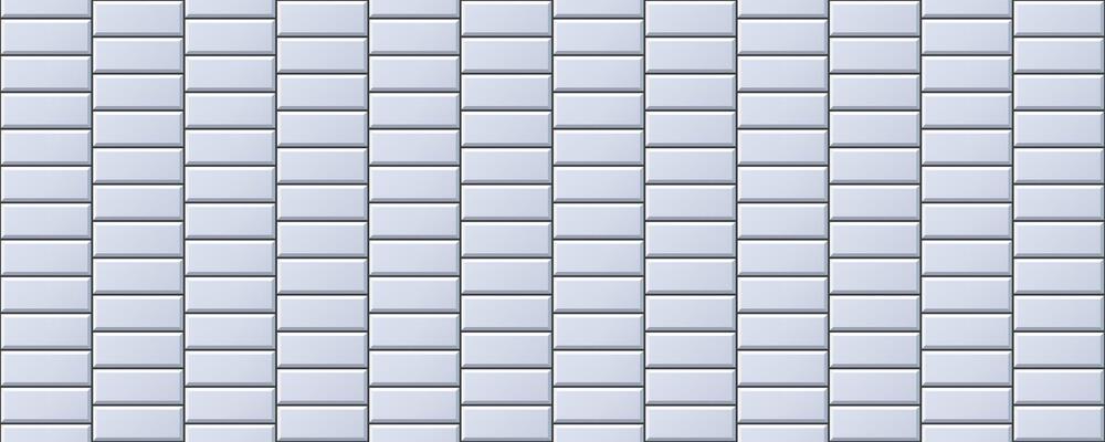 Seamless grey tile pattern. Rectangle ceramic tiled texture for bathroom wall, kitchen floor, pool surface. Repeating white mosaic grid background. Repeated light brick backdrop.