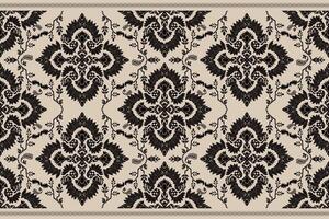 Abstract design of persian carpet with geometric ornament.Moroccan style background. vector
