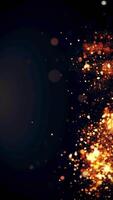 Dust Particles random motion of particles realistic video